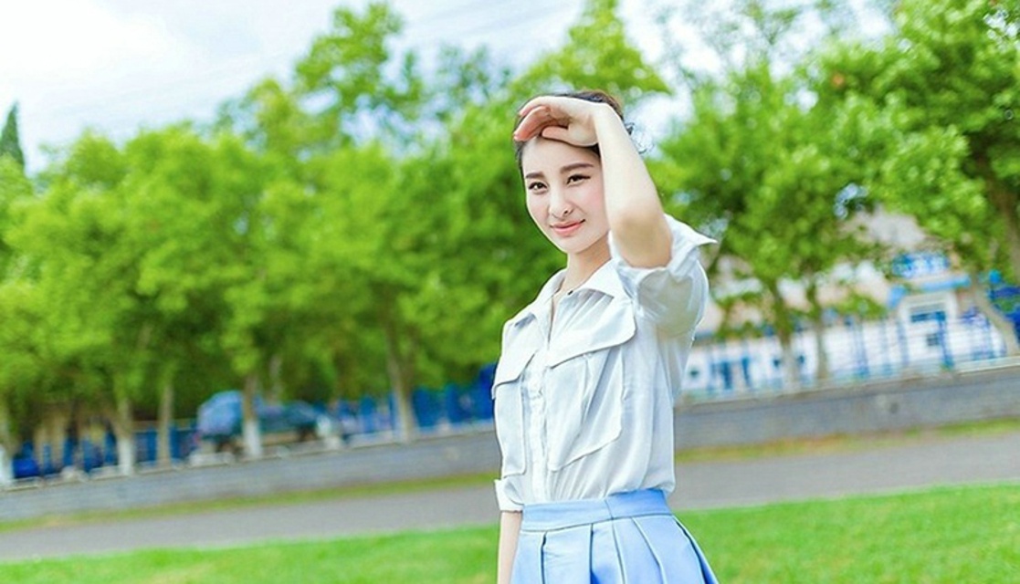 清爽校园甜美女生阳光温馨唯美迷人写真集 @微相册 @微博摄