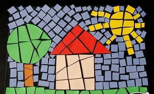 超级有创意, 小班到大班的玩法都有|拼图|粘贴画|卡纸_新浪新闻