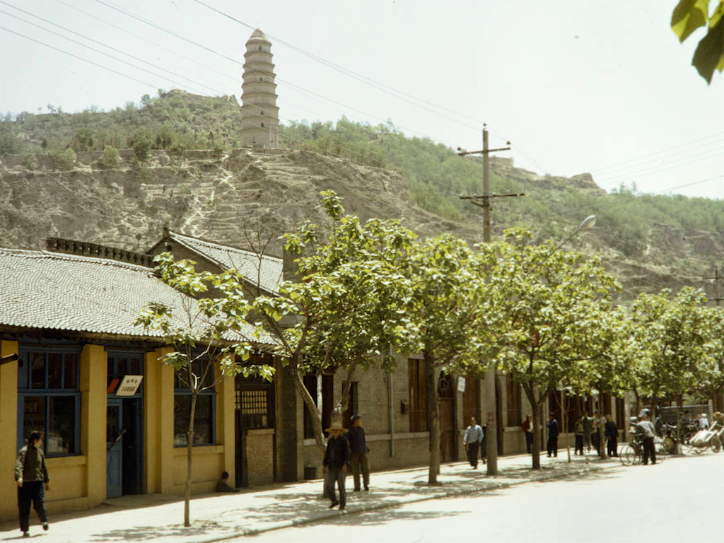 老照片 | 延安,1973年.哈里森·福尔曼