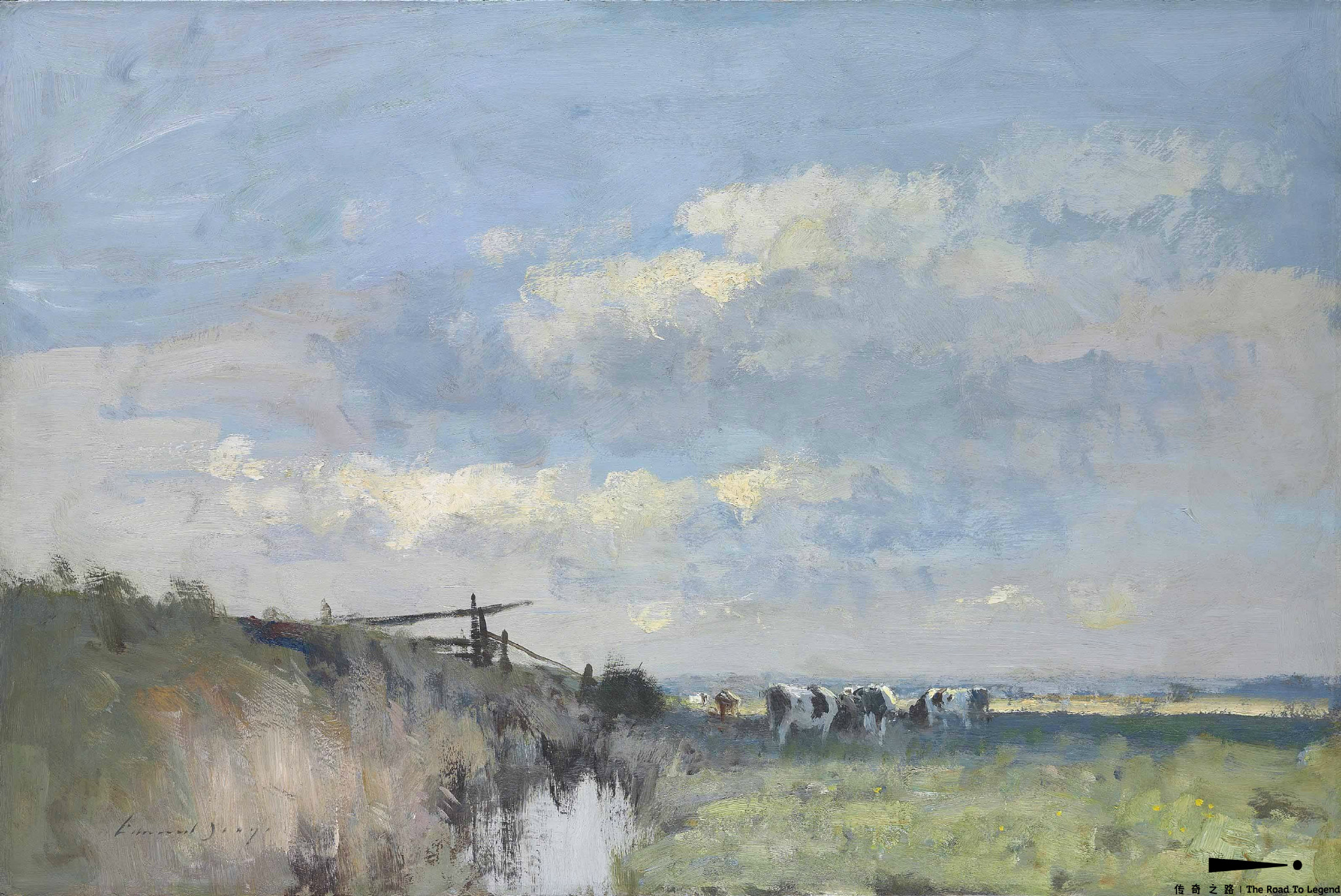 英国著名风景画家爱德华·西戈的绘画近几年很受推崇,尤其是水彩画