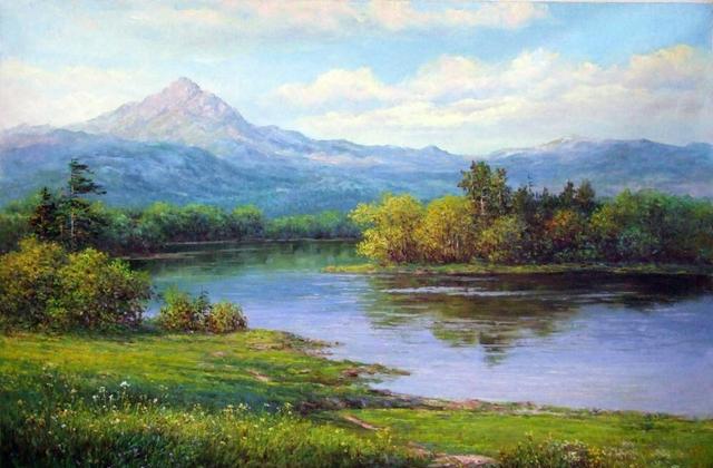 色彩风景画在远景中景近景表现上如何变化