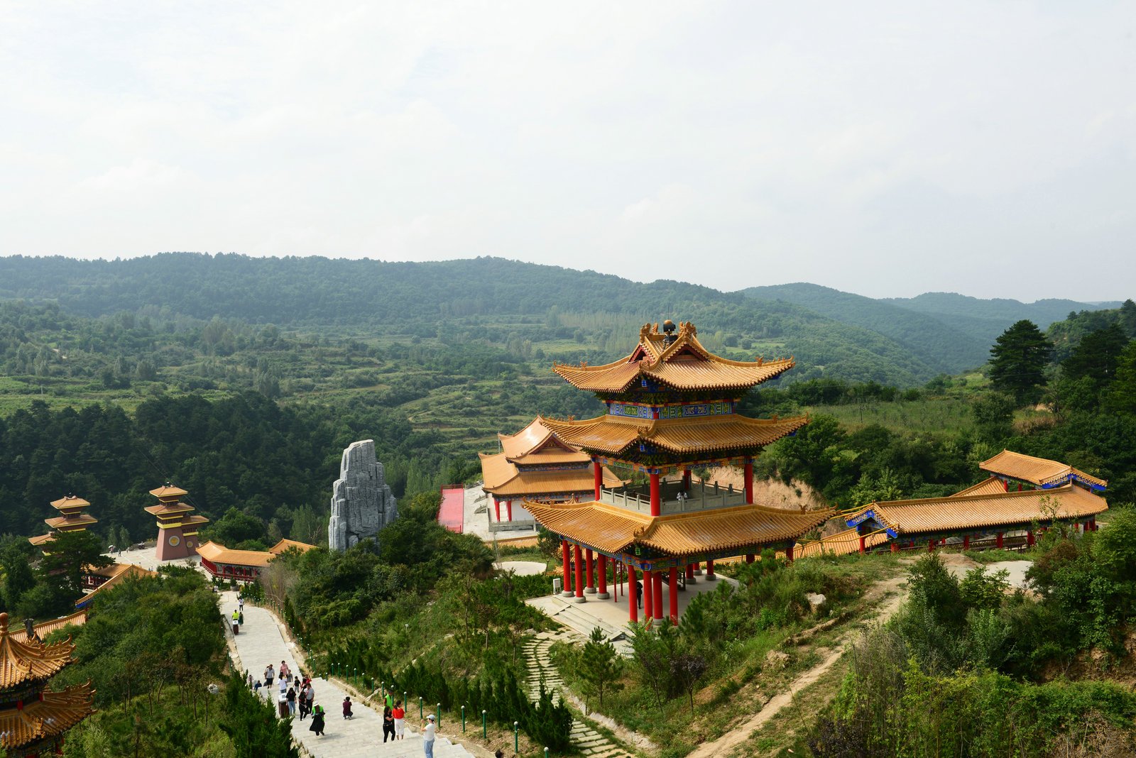 走进黄土高原的香格里拉黄龙|黄龙|黄土高原|县城_新浪新闻