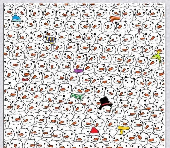 考验眼力的挑战题30秒内找出6张图就是牛人小编我做不到