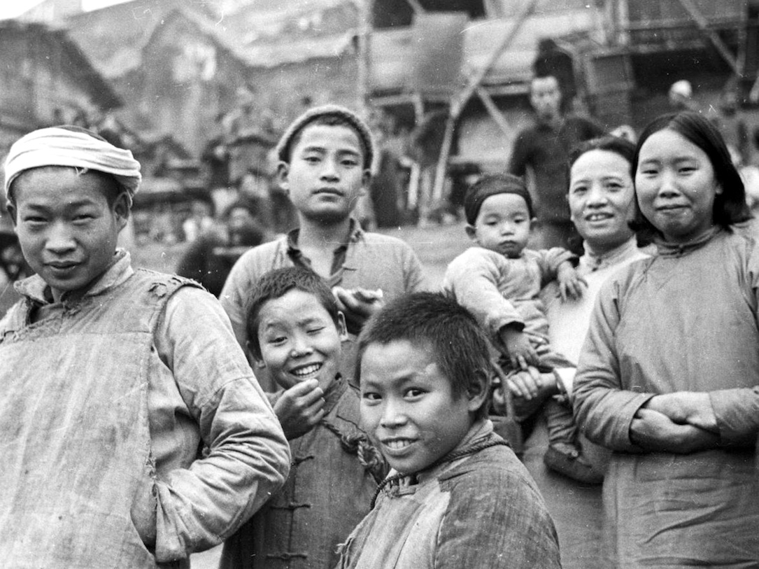 老照片重庆1941年1942年福尔曼