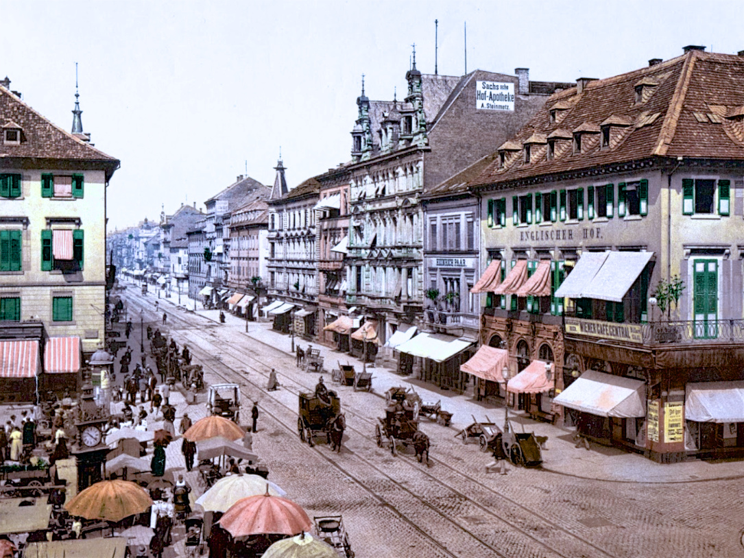 老照片 | 德国建筑,1890年.资料:library