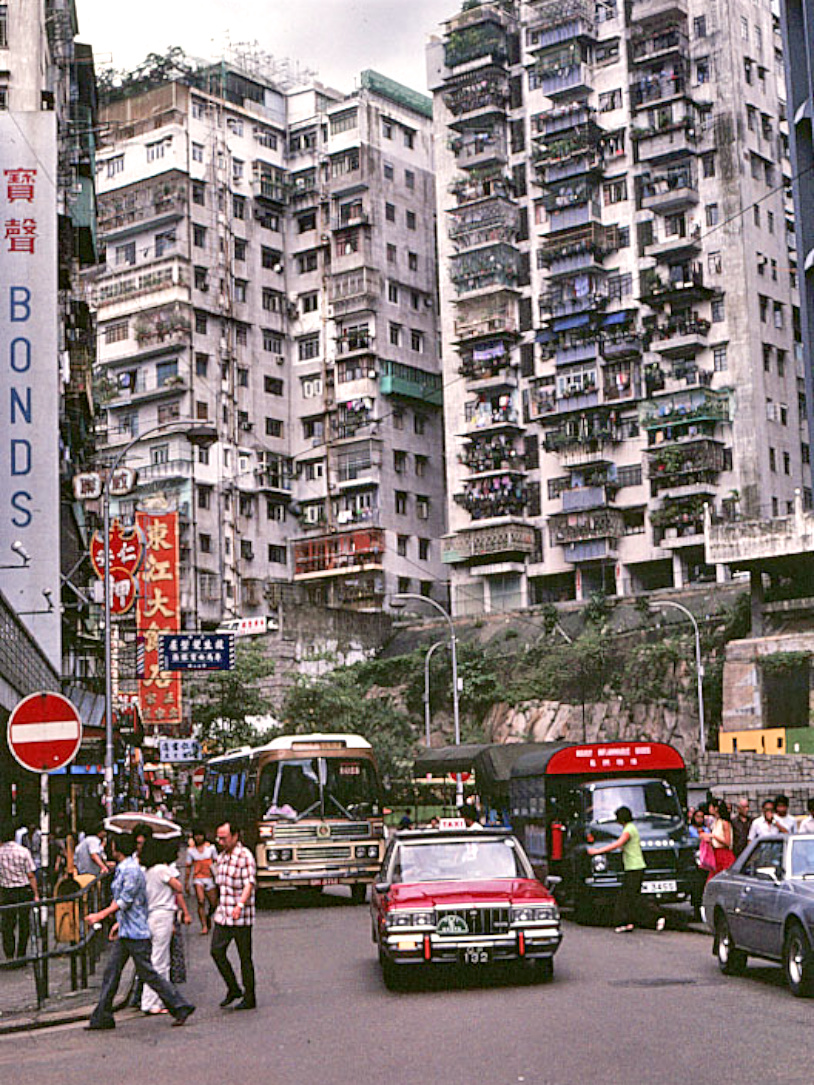 80年代香港 街道图片