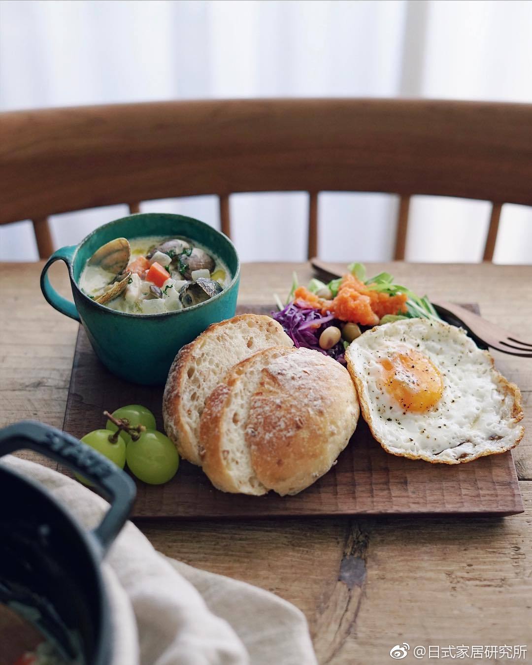 美好的一天始于一顿精致的早餐.