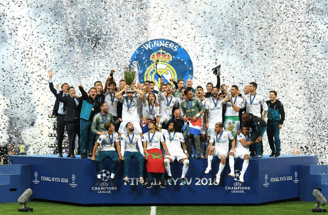 欧冠|皇马3-1利物浦,皇马创造三连冠伟业!