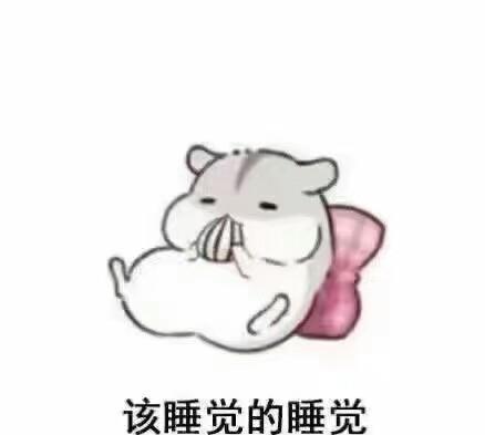仓鼠佛系表情包:是你的,自然不会走,该来的,挡也挡不住