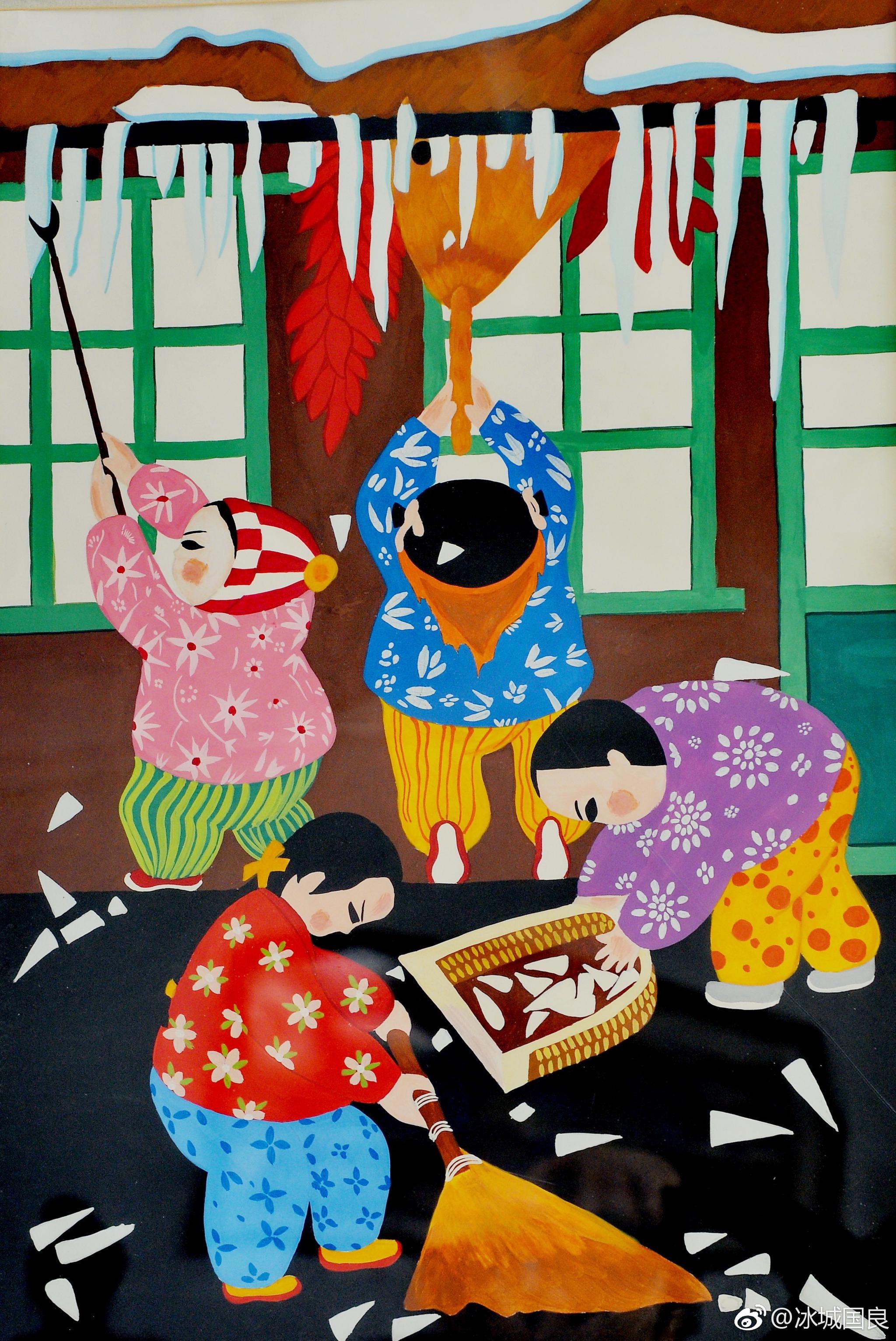 这是绥棱农民画它诞生在北大荒