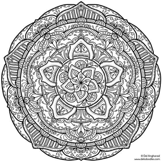 看似复杂确有规律的绘画作品