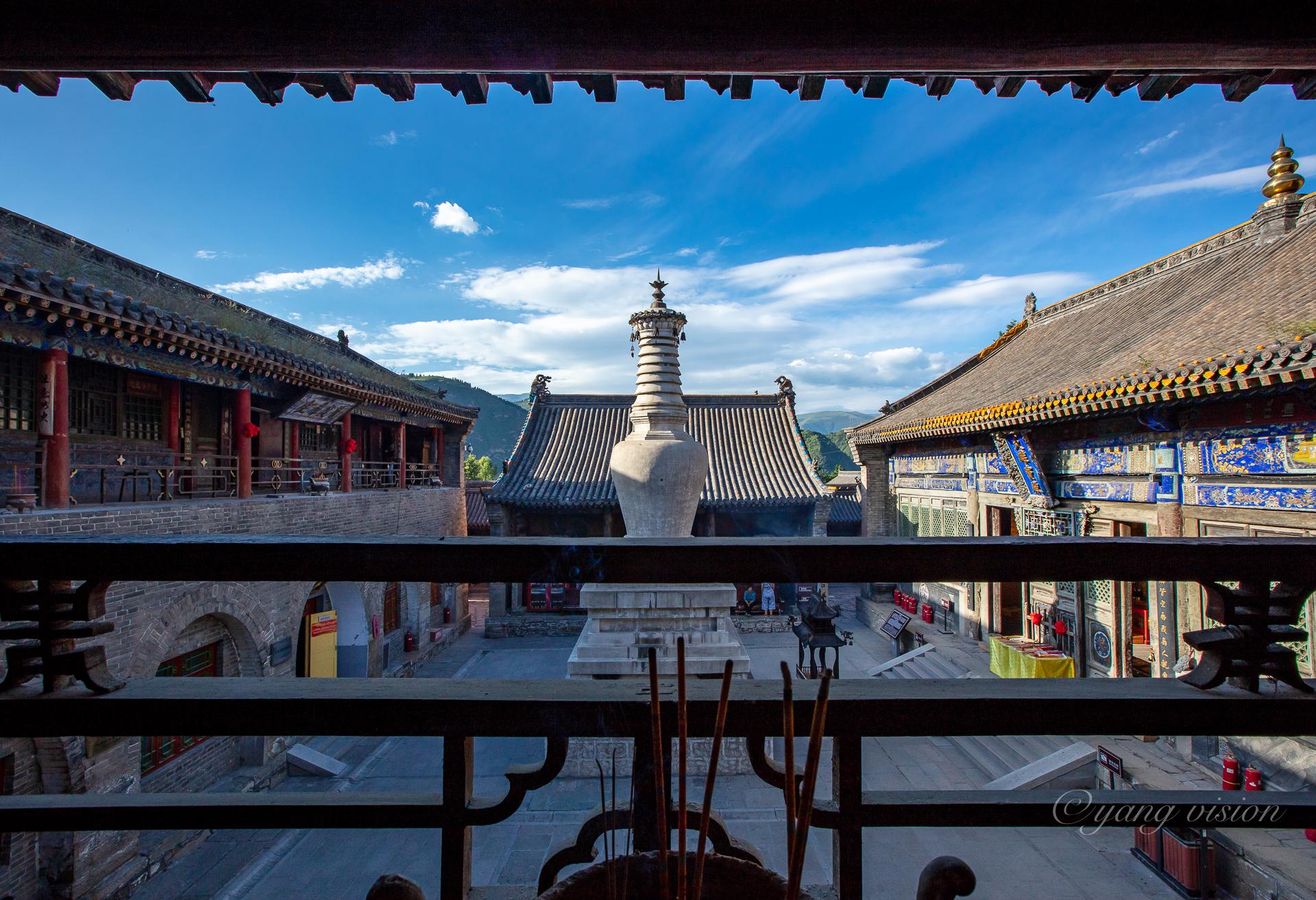 千年古刹,南山寺|南山寺|五台山寺庙|笛声_新浪新闻