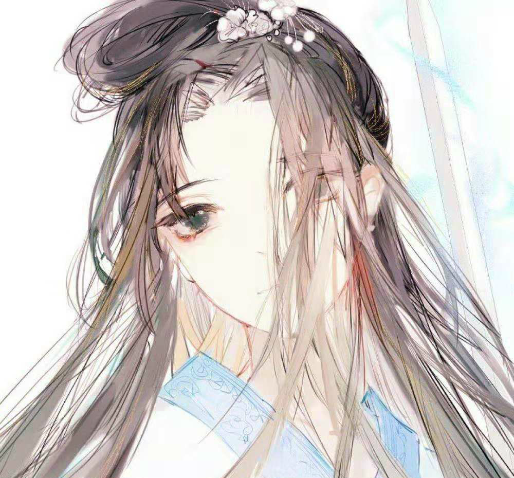 二次元古风动漫女生头像繁华如梦岁月如流