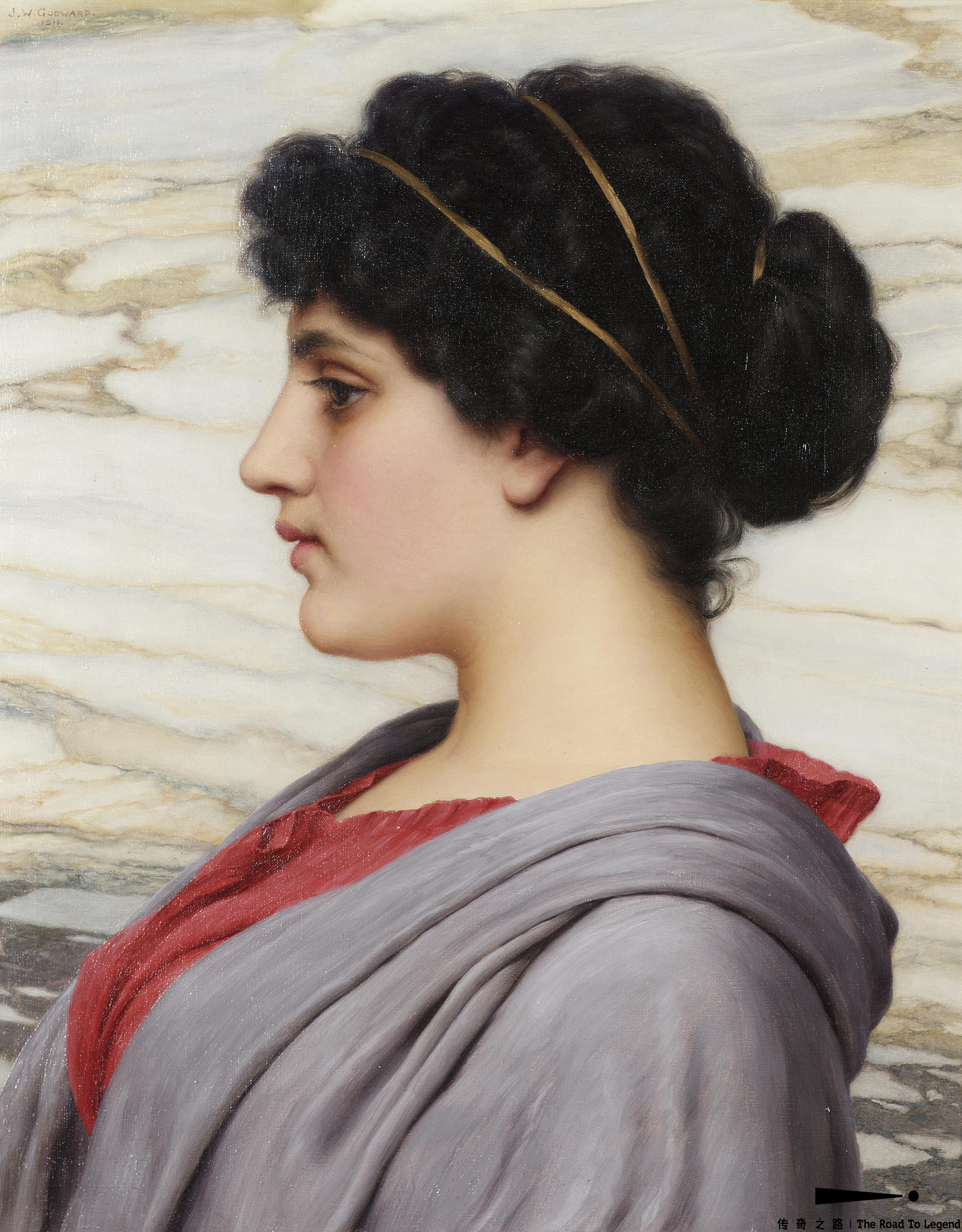 英国古典主义画家约翰威廉高德沃德是19世纪名不见经传