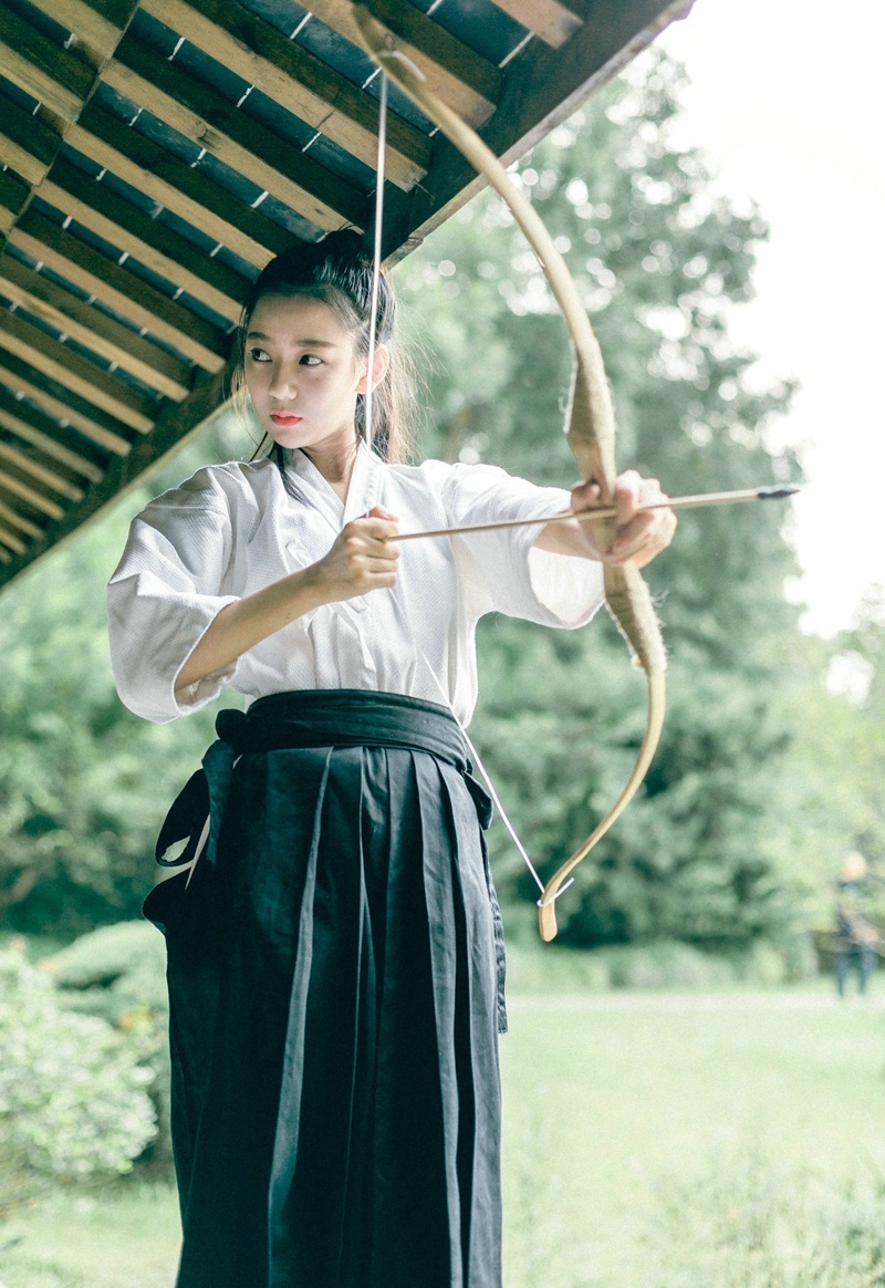 率性弓道少女马尾清爽养眼娇美可人写真集 @微相册 @微博摄