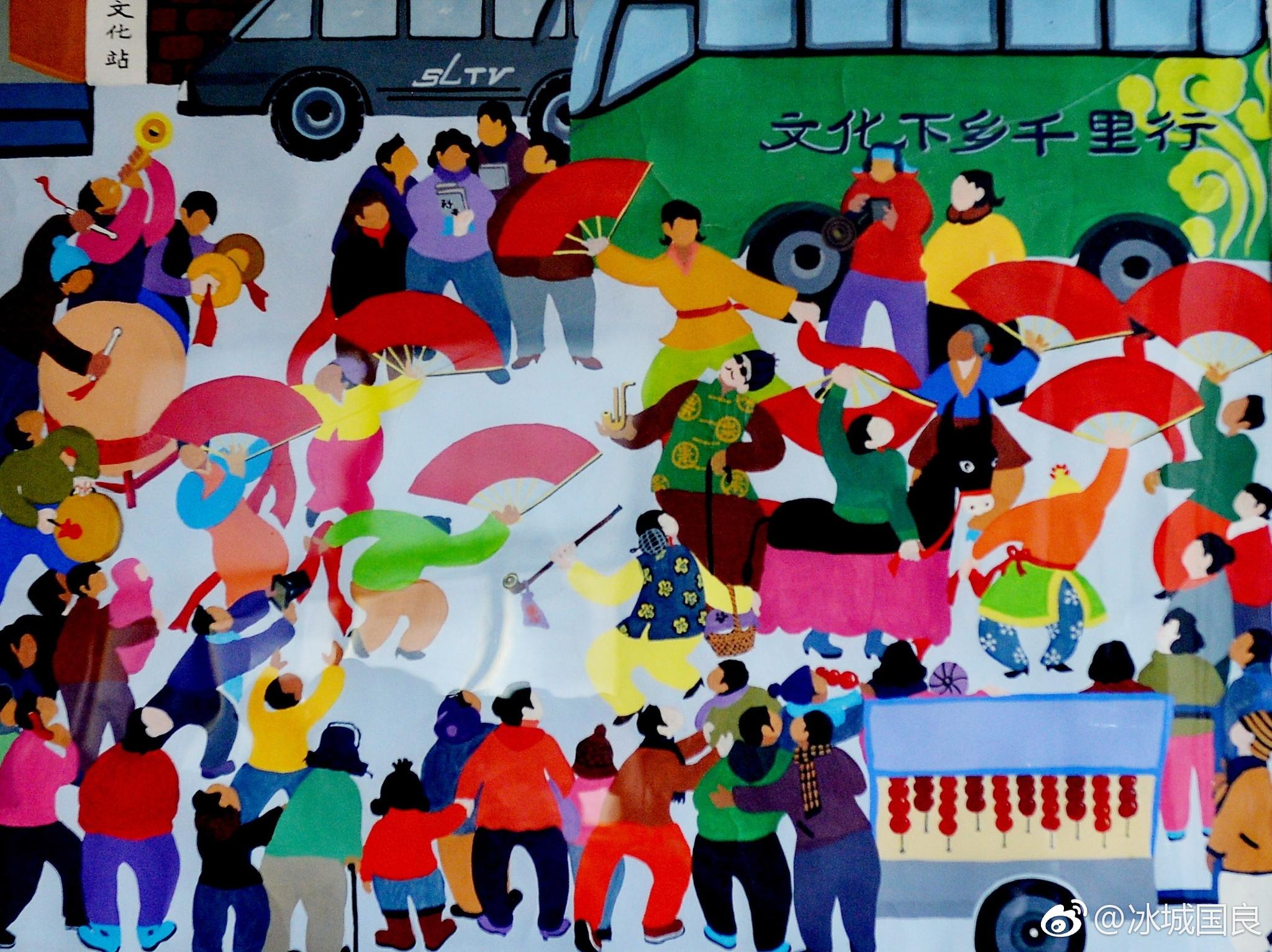 这是绥棱农民画它诞生在北大荒