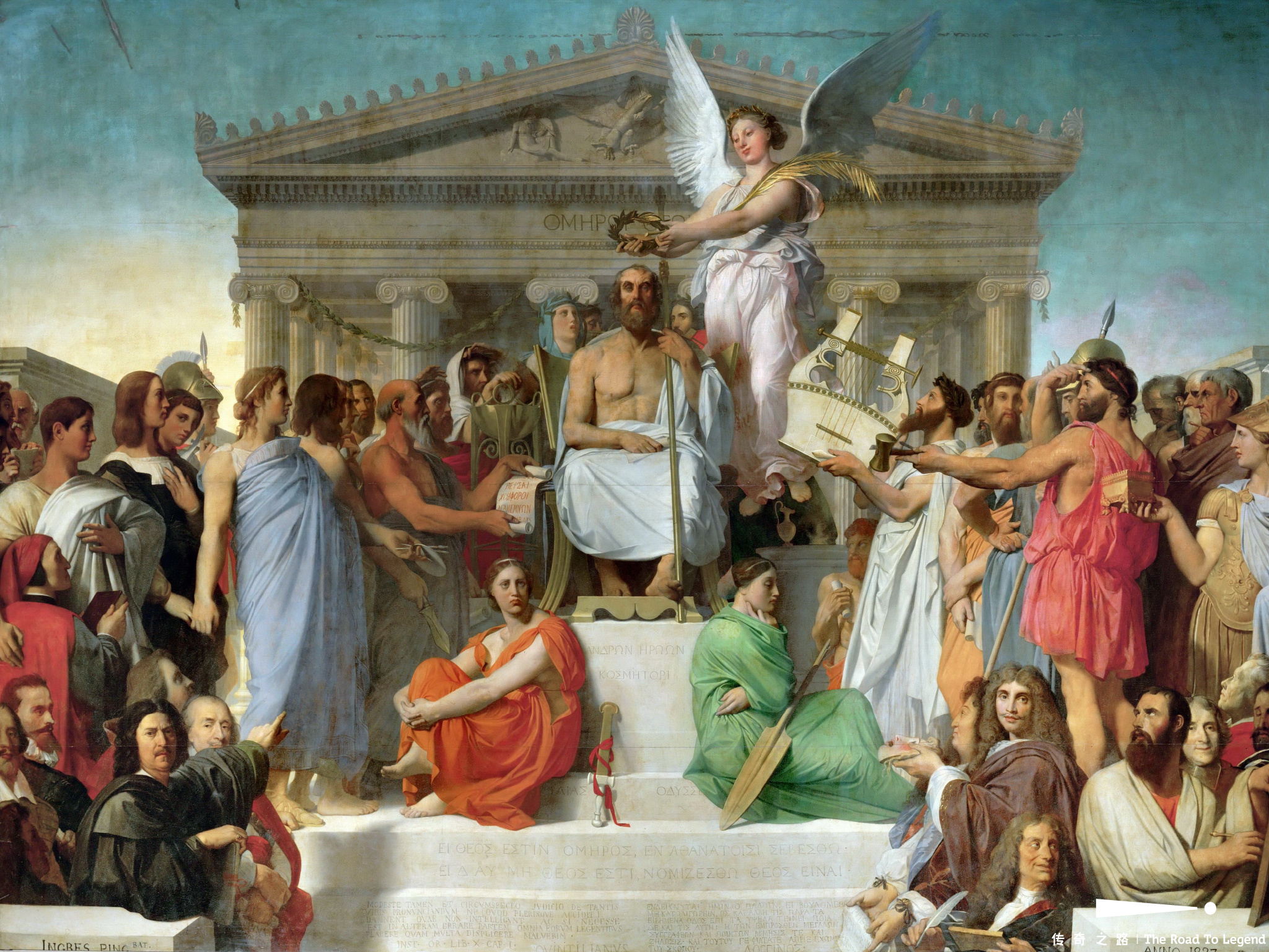 法国古典主义画家安格尔高清作品欣赏4