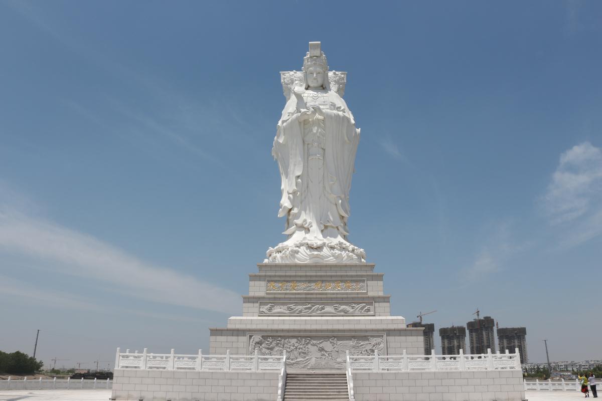 京杭大运河上最好的航段上,拥有运河全线唯一的一座妈祖圣像