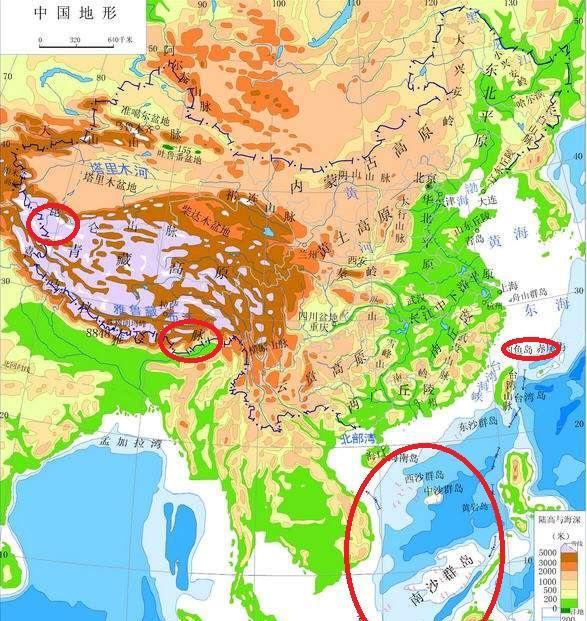 地图上最容易错标、漏标的四块中国领土|领土|钓鱼岛|阿克赛_新浪新闻