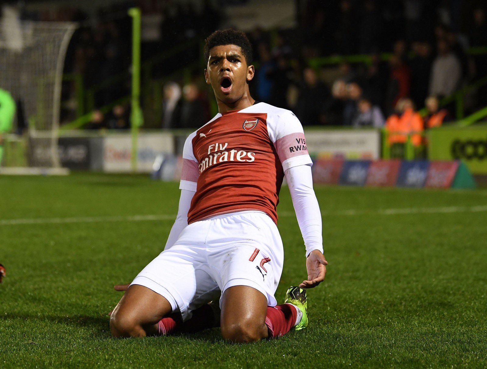 朱尔斯今天再一次为阿森纳u21破门.