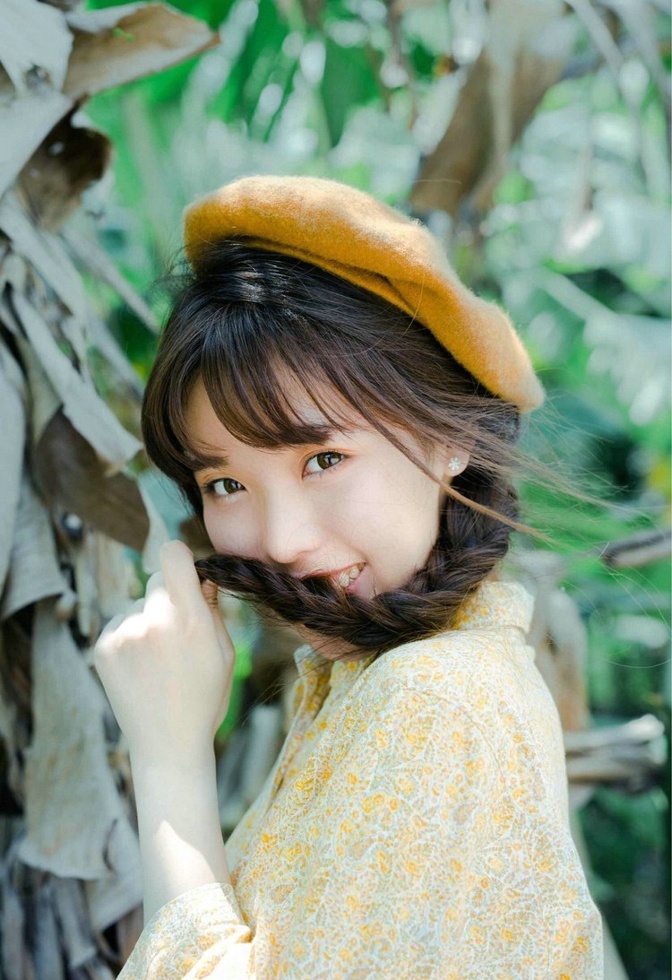 清纯娇嫩自然纯净乖巧森女清新娇嫩唯美写真集 @微相册 @微