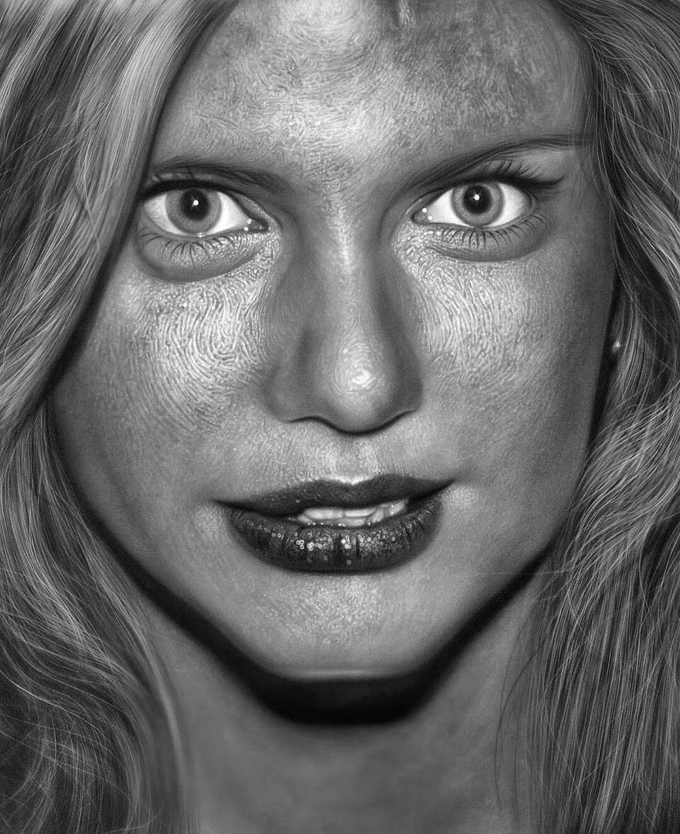 纹理的细致|超写实|纹理|油画_新浪新闻