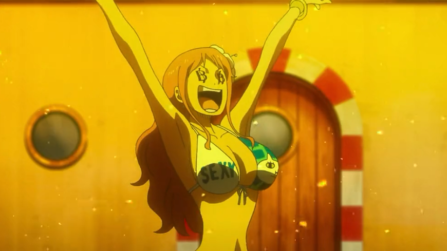 海贼王,碰到见钱眼花的娜美,你们喜欢吗