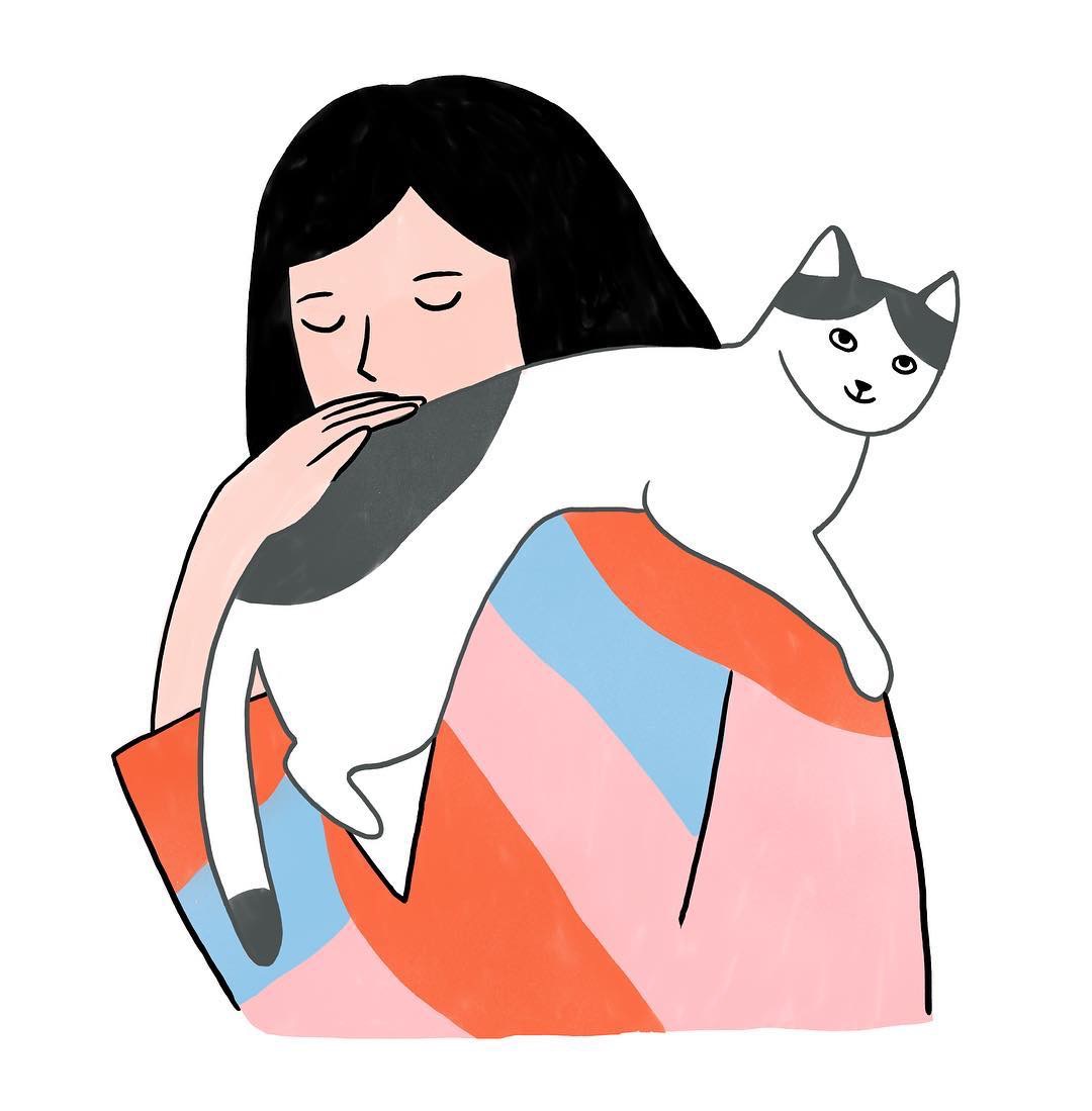 女孩和猫inslorrainesorlet