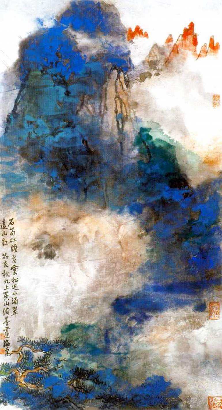 刘海粟的风景画