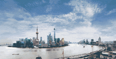 下面这张照是big pixel studio拍下的,上海水湾全景照,在手机上看这张