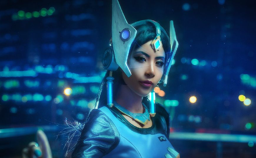 精选守望先锋秩序之光cos图集上