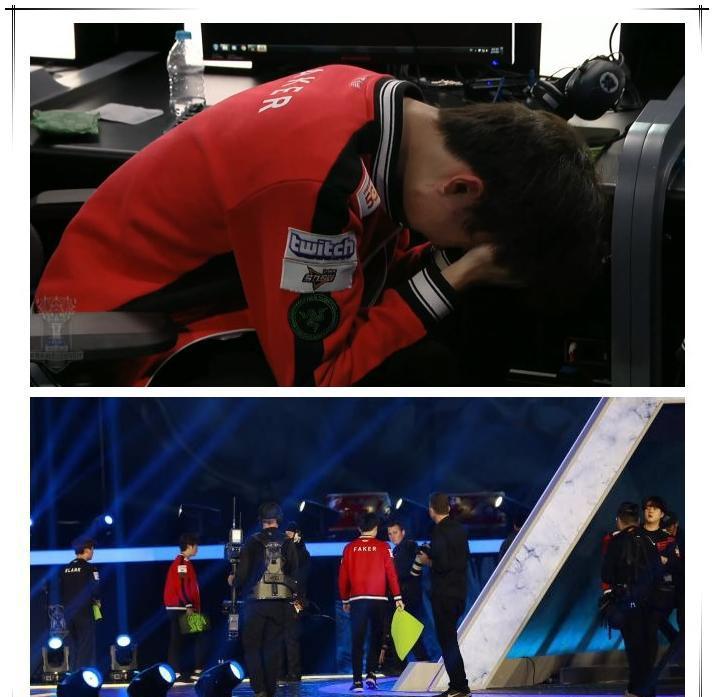 rookie: 我偶像faker哭成这样太心疼了