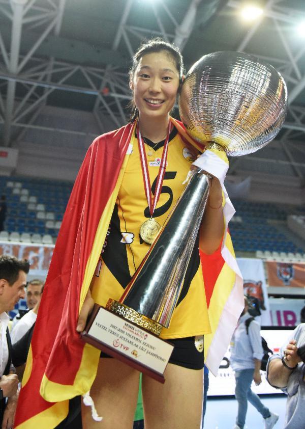 朱婷1年豪夺5大冠军,剑指欧冠2连冠 mvp,霸气世界第一