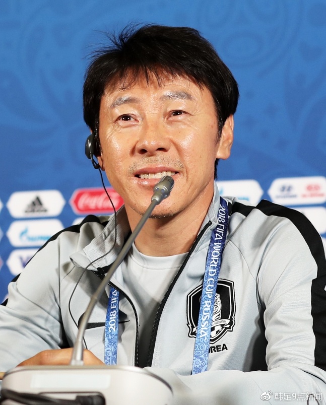 韩国vs德国 赛前发布会申台龙答记者问
