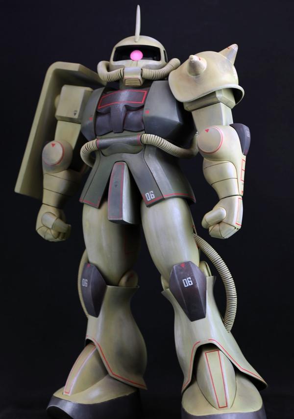 1/60 扎古老物 大河原邦男设定稿配色!