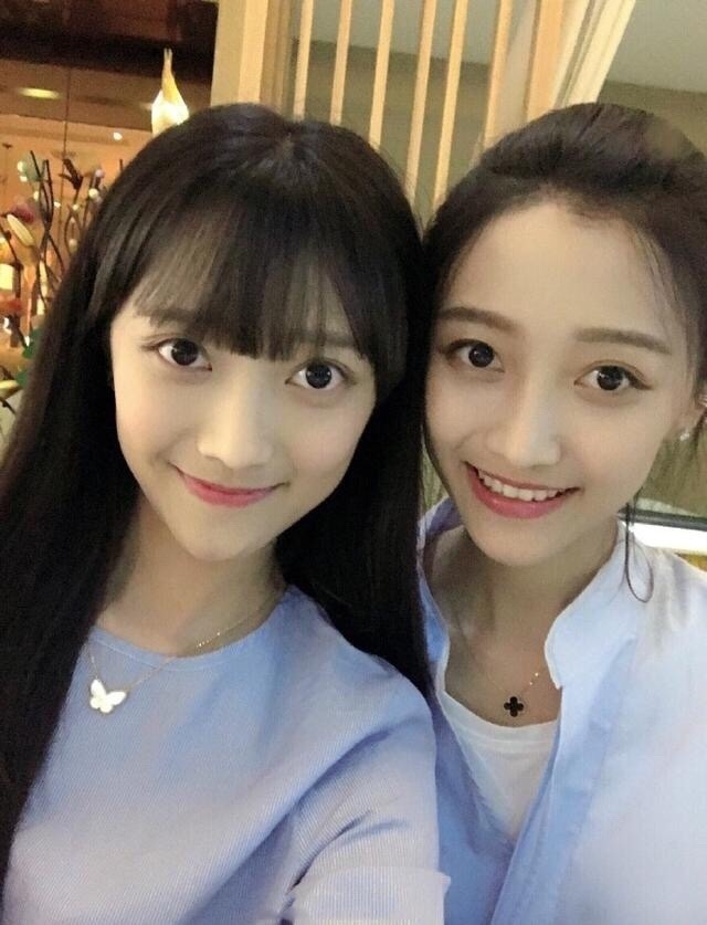 中山大学校花一对高颜值双胞胎姐妹