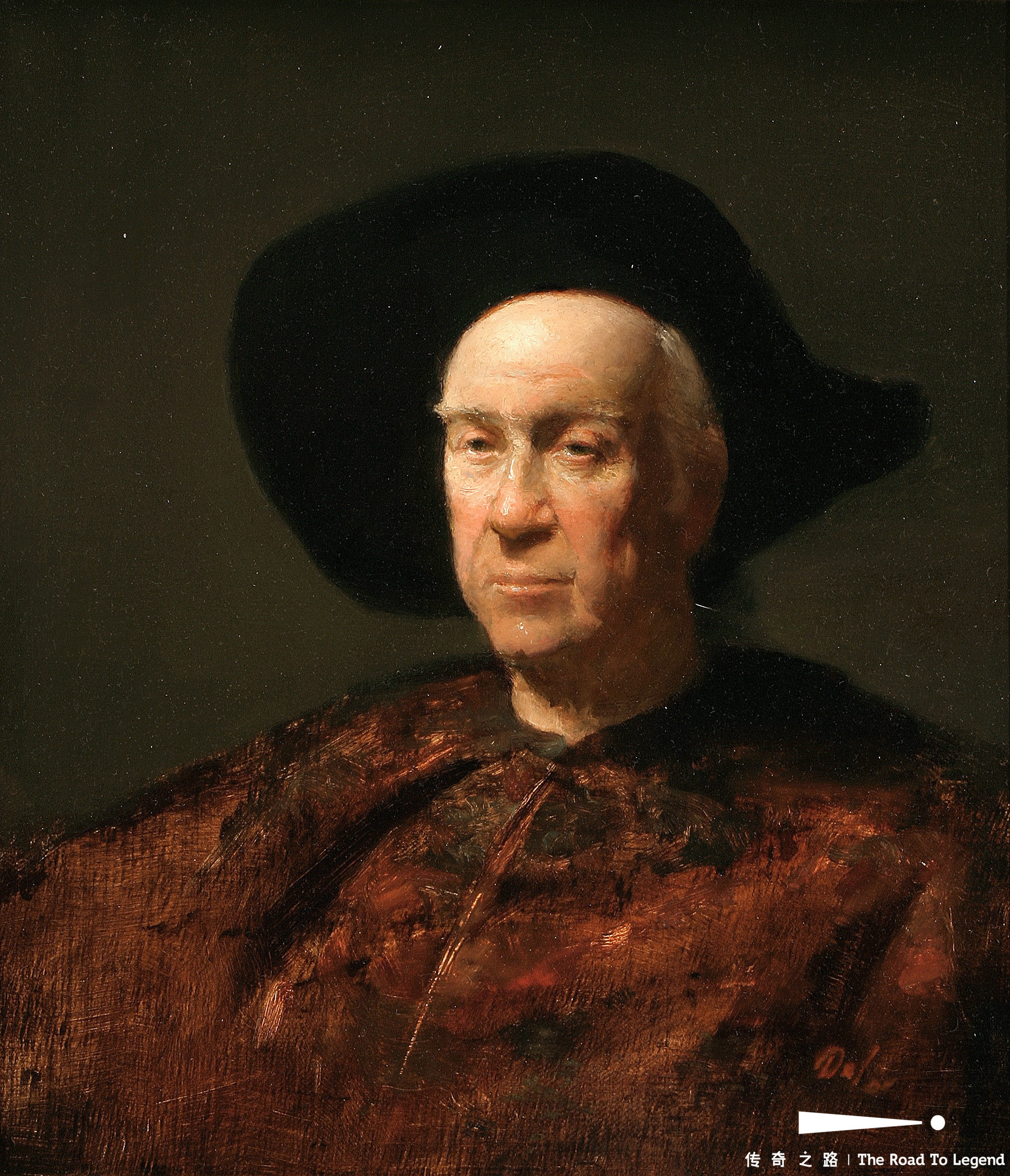 美国最具影响力的油画大师之一美国当代画家莱费尔