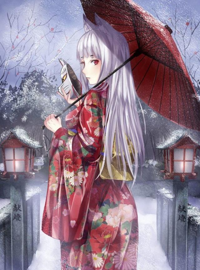 插画:和雪有关的插画集合哦,什么都有|插画|初音|红尘_新浪新闻