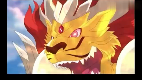 为了让赤焰雄狮清醒过来,天宇叫出重明鸟让他跟赤焰雄狮较量一番