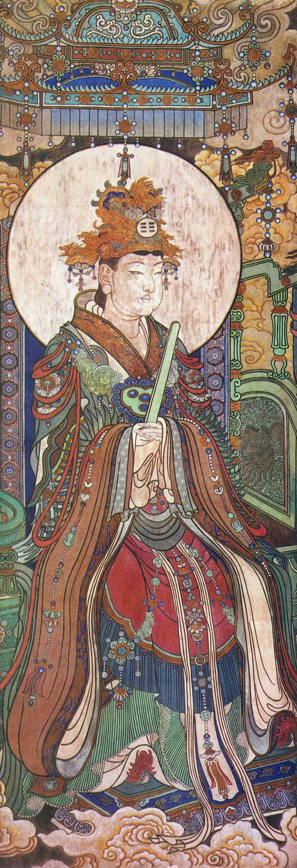 世界超级艺术《朝元图》欣赏|朝元图|壁画|道教壁画_新浪新闻