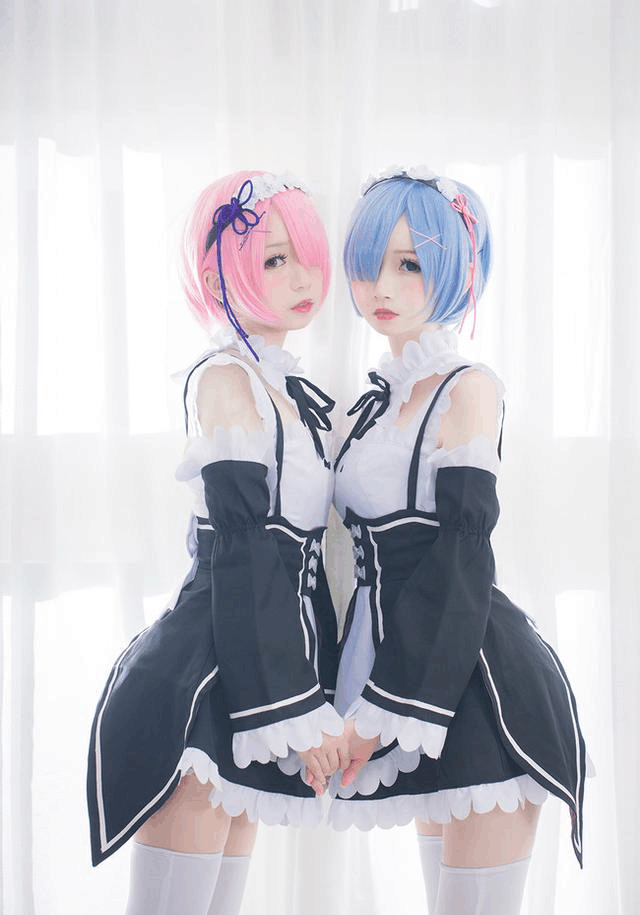 cosplay动漫二次元你的拉姆雷姆到了!