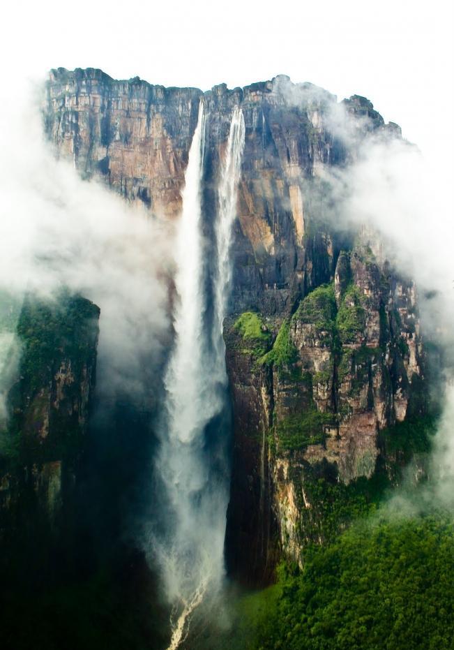 天堂瀑布, 委内瑞拉安赫尔瀑布