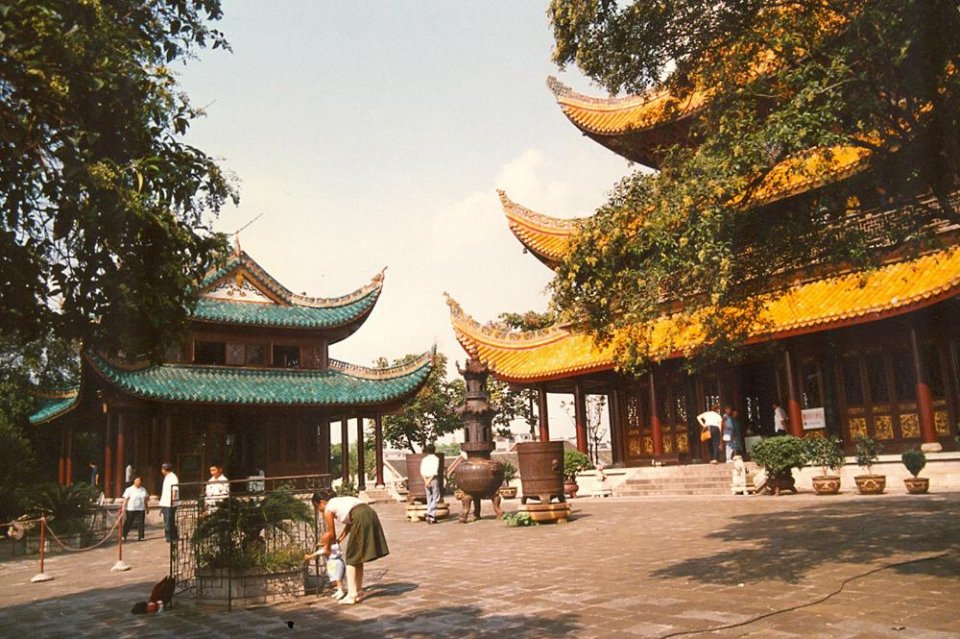 老照片: 洞庭天下水岳阳天下楼 1988年的湖南岳阳