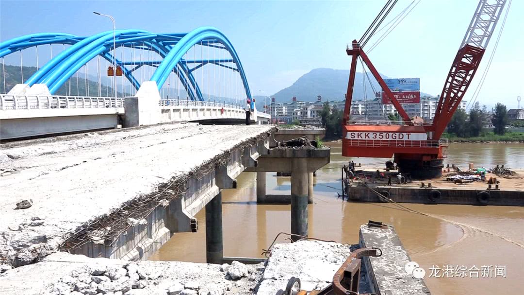 老龙港大桥正式"退休"