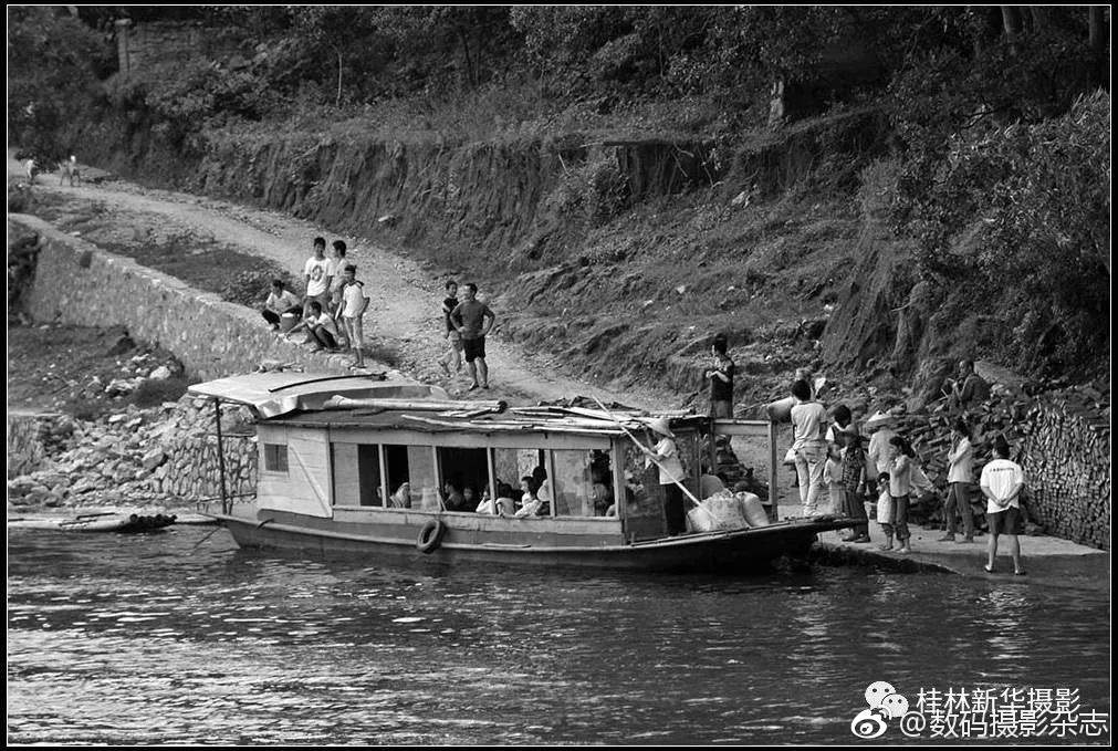 《桂林记忆^漓江渡船》,来自桂林摄影家李新华