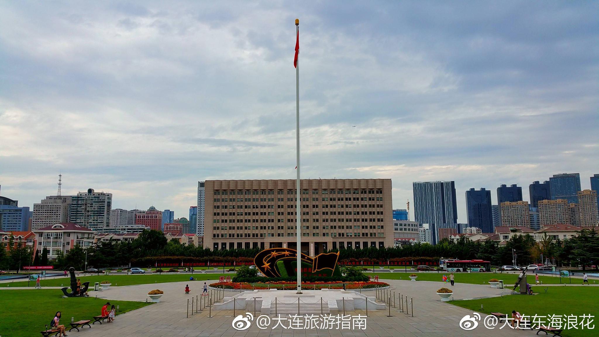 海军广场|大连|海军广场|舵轮_新浪新闻