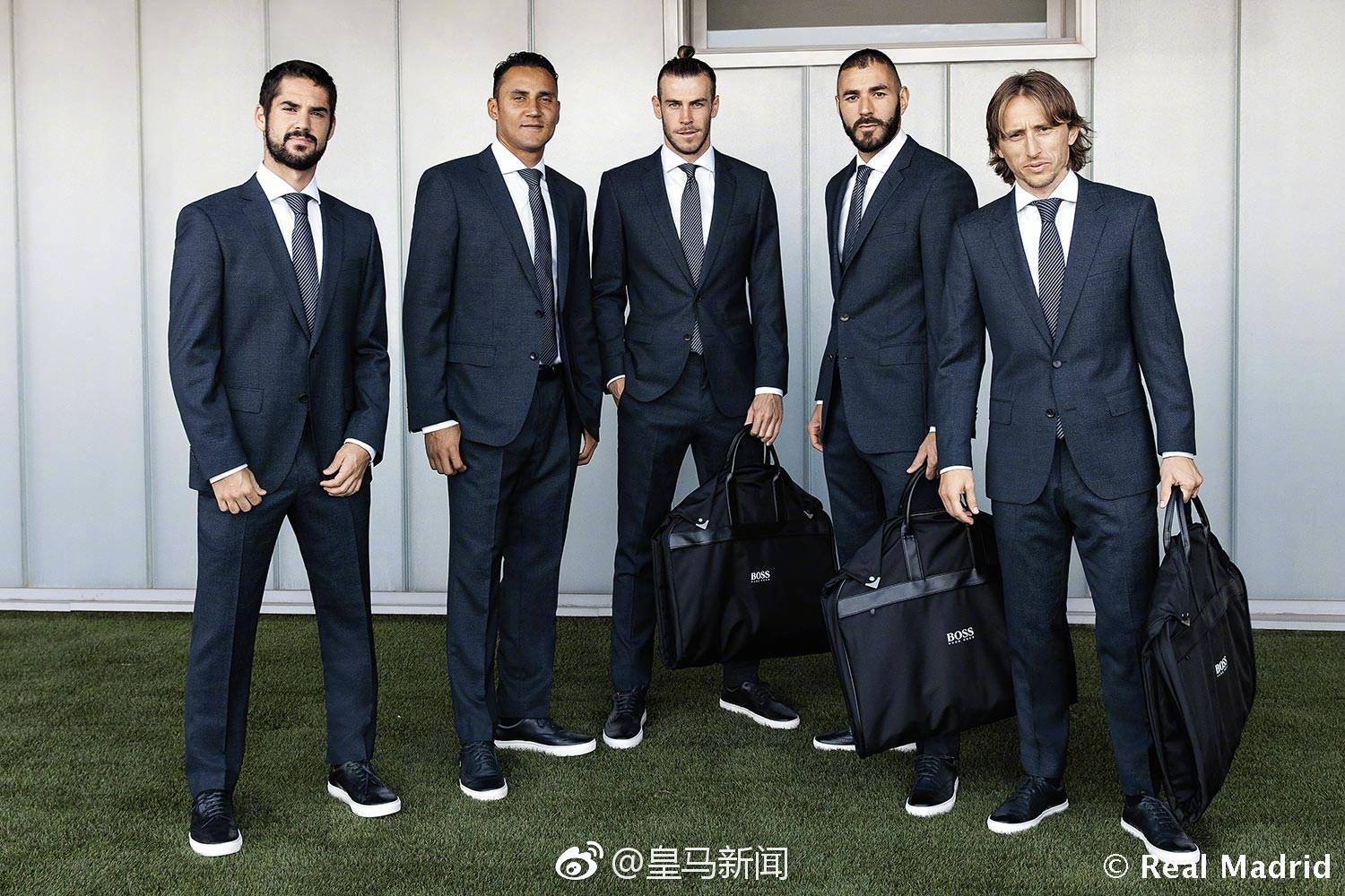 一波皇马男装帅照来袭!早安!各位!