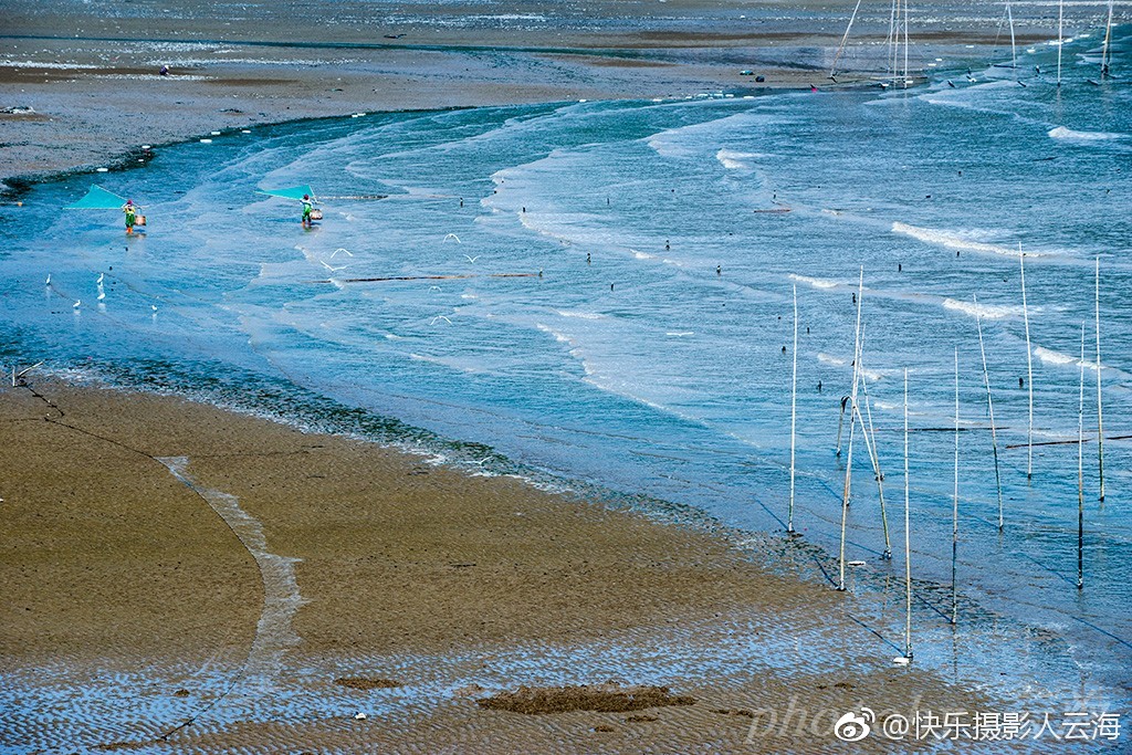 福建霞浦小皓滩涂风光摄于2018年5月