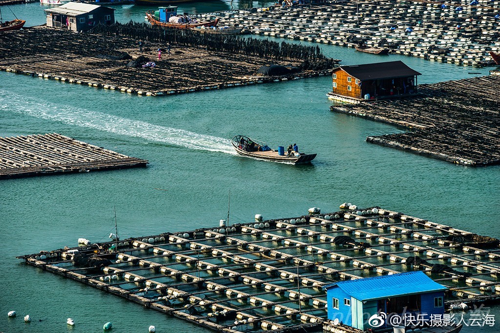 福建霞浦东安渔排海上人家摄于2018年5月