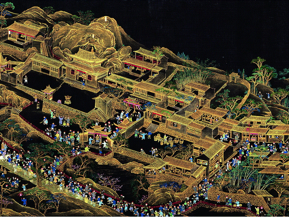 乾隆下江南,范仲淹后辈为表忠心献一幅画,可是却将皇帝画丢了!